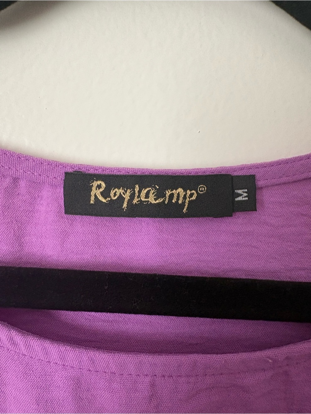 Roy & Lamp Purple Top - Bright Lilac Tee - Picture 5 of 11